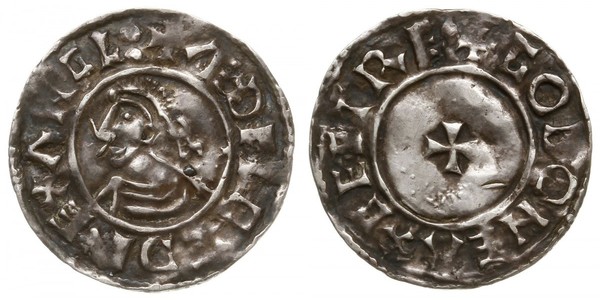 1 Penny Reino de Inglaterra (927-1649,1660-1707) Plata 