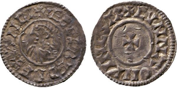 1 Penny Reino de Inglaterra (927-1649,1660-1707) Plata 