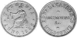 1 Penny Australia (1788 - 1939) Rame 