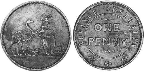 1 Penny Australia (1788 - 1939) Rame 
