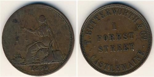1 Penny Australia (1788 - 1939) Rame 