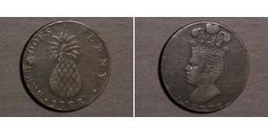 1 Penny Barbados Rame 