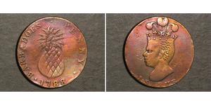 1 Penny Barbados Rame 