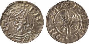 1 Penny Königreich England (927-1649,1660-1707) Silber Cnut (985 -1035)