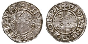 1 Penny Königreich England (927-1649,1660-1707) Silber Cnut (985 -1035)