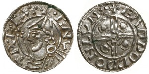 1 Penny Königreich England (927-1649,1660-1707) Silber Cnut (985 -1035)