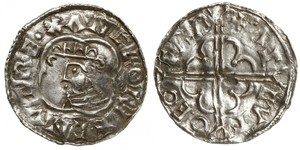 1 Penny Königreich England (927-1649,1660-1707) Silber Cnut (985 -1035)