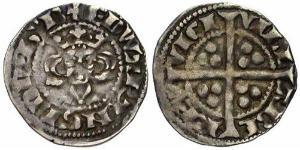 1 Penny Königreich England (927-1649,1660-1707) Silber Eduard I (1239 - 1307)
