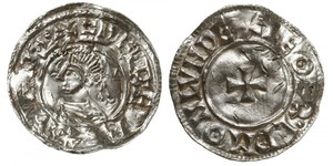 1 Penny Königreich England (927-1649,1660-1707) Silber 