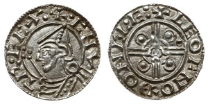 1 Penny Königreich England (927-1649,1660-1707) Silber Cnut (985 -1035)