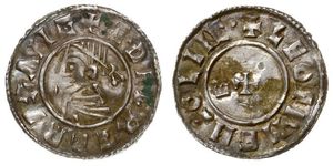 1 Penny Königreich England (927-1649,1660-1707) Silber 