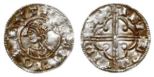 1 Penny Königreich England (927-1649,1660-1707) Silber Cnut (985 -1035)