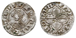 1 Penny Königreich England (927-1649,1660-1707) Silber Cnut (985 -1035)