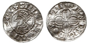 1 Penny Königreich England (927-1649,1660-1707) Silber Cnut (985 -1035)