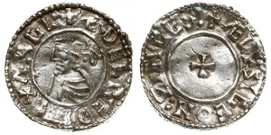 1 Penny Königreich England (927-1649,1660-1707) Silber 