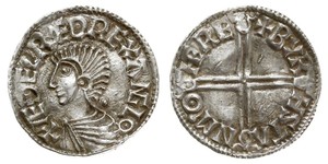 1 Penny Königreich England (927-1649,1660-1707) Silber Aethelred II (968 - 1016)