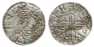 1 Penny Königreich England (927-1649,1660-1707) Silber Cnut (985 -1035)