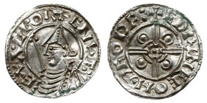 1 Penny Königreich England (927-1649,1660-1707) Silber Cnut (985 -1035)
