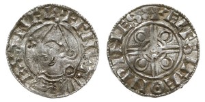 1 Penny Königreich England (927-1649,1660-1707) Silber Cnut (985 -1035)