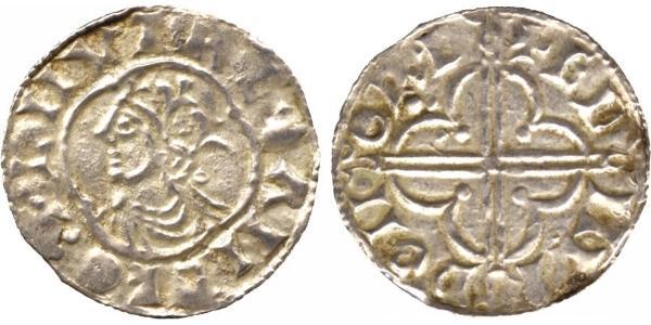 1 Penny Königreich England (927-1649,1660-1707) Silber Cnut (985 -1035)