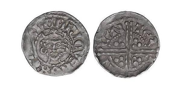 1 Penny Königreich England (927-1649,1660-1707) Silber Heinrich III (1207 - 1272)