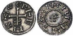 1 Penny Kingdom of England (927-1649,1660-1707) Silver 