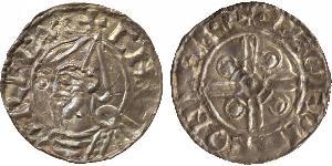 1 Penny Kingdom of England (927-1649,1660-1707) Silver Cnut (985 -1035)