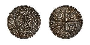 1 Penny Kingdom of England (927-1649,1660-1707) Silver Cnut (985 -1035)