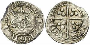 1 Penny Kingdom of England (927-1649,1660-1707) Silver Edward III (1312-1377)