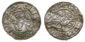 1 Penny Kingdom of England (927-1649,1660-1707) Silver Cnut (985 -1035)