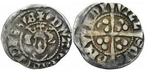 1 Penny Kingdom of England (927-1649,1660-1707) Silver Edward I (1239 - 1307)