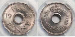 1 Penny Fiji  Edward VIII (1894-1972)