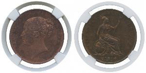 1 Penny Regno Unito di Gran Bretagna e Irlanda (1801-1922)  Vittoria (1819 - 1901)