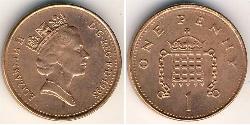 1 Penny Reino Unido  