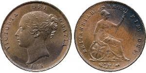 1 Penny Reino Unido de Gran Bretaña e Irlanda (1801-1922)  Victoria (1819 - 1901)