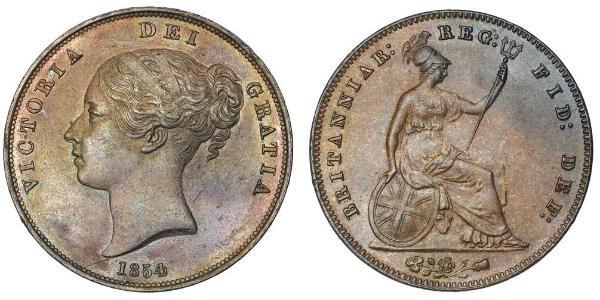 1 Penny Royaume-Uni de Grande-Bretagne et d