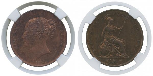 1 Penny United Kingdom of Great Britain and Ireland (1801-1922)  Victoria (1819 - 1901)