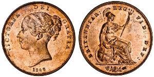 1 Penny Vereinigtes Königreich von Großbritannien und Irland (1801-1922)  Victoria (1819 - 1901)