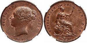 1 Penny 大不列颠及爱尔兰联合王国 (1801 - 1922)  维多利亚 (英国君主)