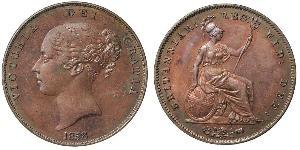 1 Penny 大不列颠及爱尔兰联合王国 (1801 - 1922)  维多利亚 (英国君主)