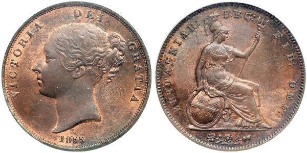 1 Penny 大不列颠及爱尔兰联合王国 (1801 - 1922)  维多利亚 (英国君主)
