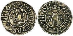 1 Penny 英格兰王国 銀 决策无方者埃塞尔雷德 (1016 - 1013)