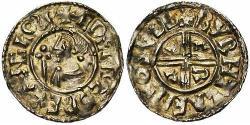 1 Penny 英格兰王国 銀 决策无方者埃塞尔雷德 (1016 - 1013)
