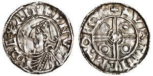 1 Penny 英格兰王国 銀 Cnut (985 -1035)