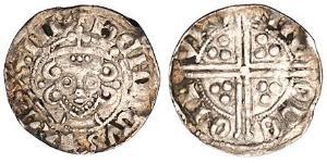 1 Penny 英格兰王国 銀 亨利三世 (英格兰) (1207 - 1272)