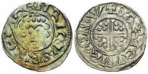 1 Penny 英格兰王国 銀 John of England (1167-1216)
