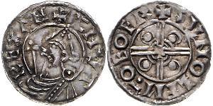 1 Penny 英格兰王国 銀 Cnut (985 -1035)