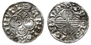 1 Penny 英格兰王国 銀 Cnut (985 -1035)