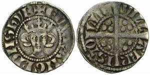 1 Penny 英格兰王国 銀 Edward I (1239 - 1307)