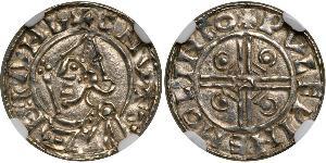 1 Penny 英格兰王国 銀 Cnut (985 -1035)
